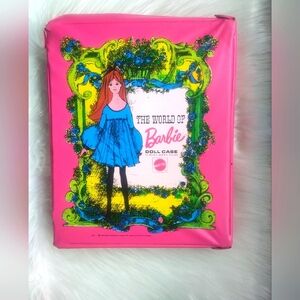 Vintage World Of Barbie Doll Case Mattel